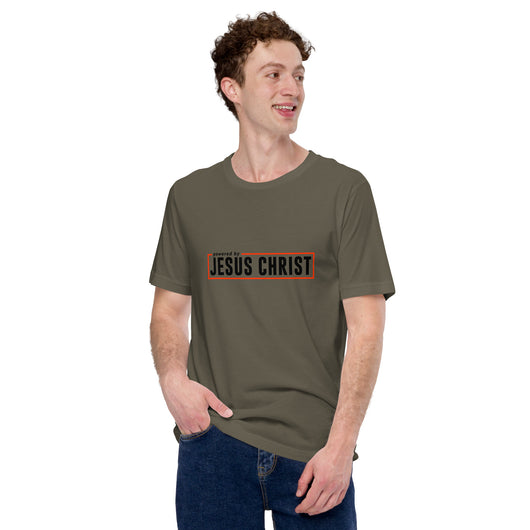 Powered by Jesus Christ Men's T-shirt BFNBS